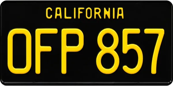 Herbie license plate visualization
