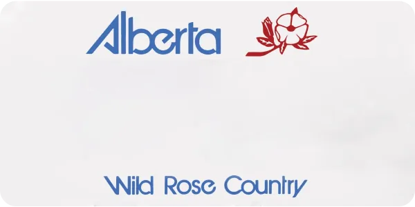 Alberta license plate visualization
