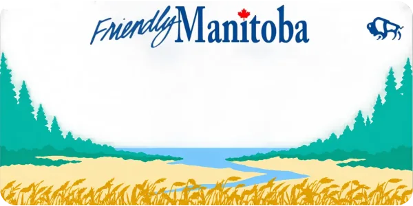 Manitoba license plate visualization