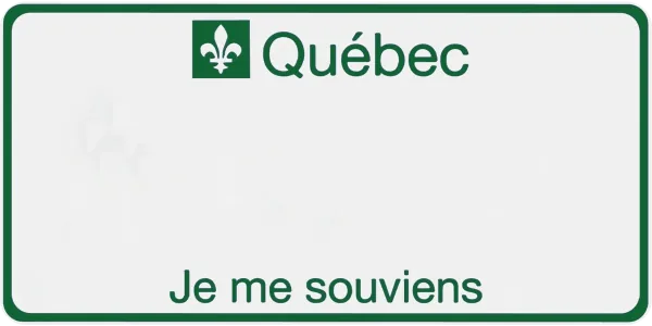 Québec Electric Vehicle license plate visualization