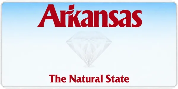 Arkansas license plate visualization
