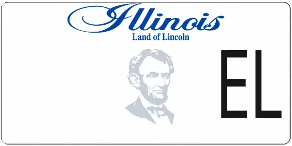 Illinois Electric Vehicle license plate visualization