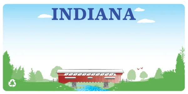 Indiana license plate visualization