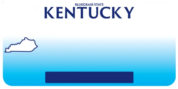 Kentucky license plate visualization