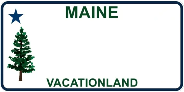 Maine license plate visualization