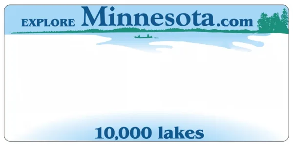 Minnesota license plate visualization