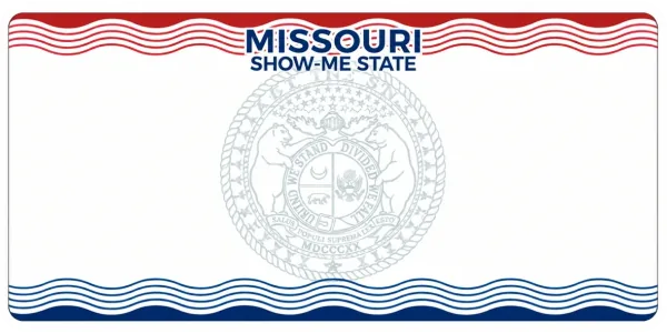Missouri license plate visualization