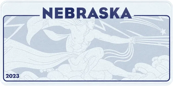 Nebraska license plate visualization