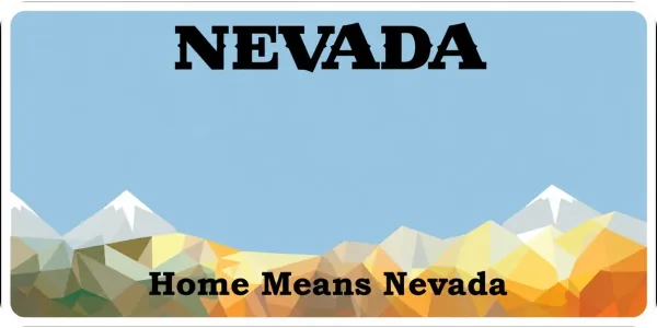 Nevada license plate visualization