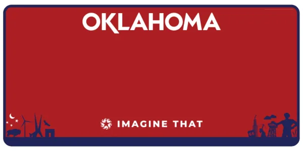 Oklahoma license plate visualization