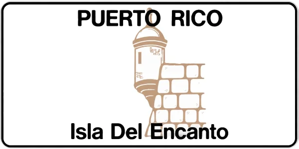 Puerto Rico license plate visualization