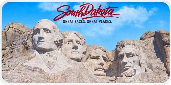 South Dakota license plate visualization