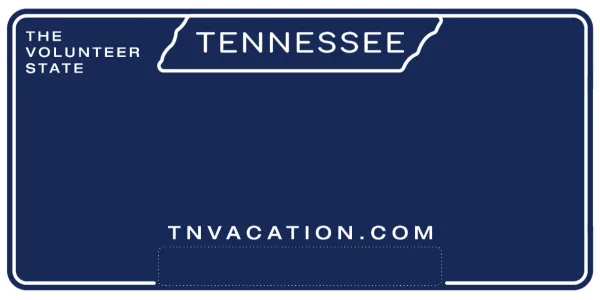 Tennessee license plate visualization