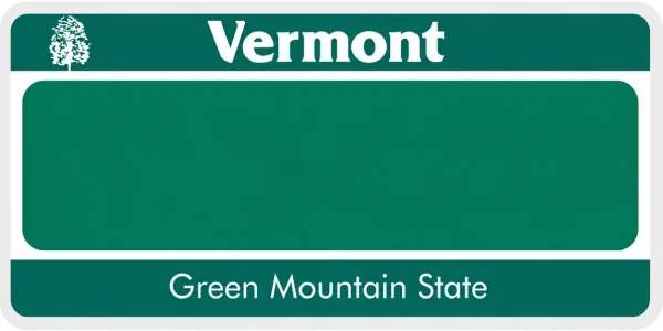 Vermont license plate visualization