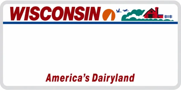 Wisconsin license plate visualization