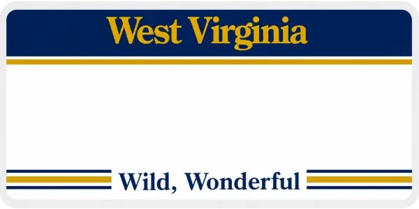 West Virginia license plate visualization