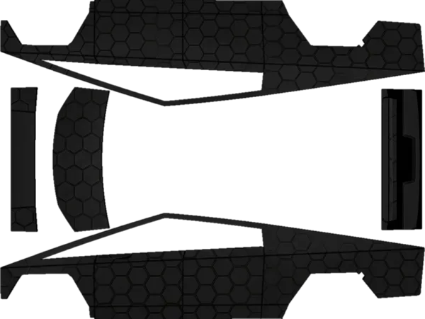 Space Armor wrap template