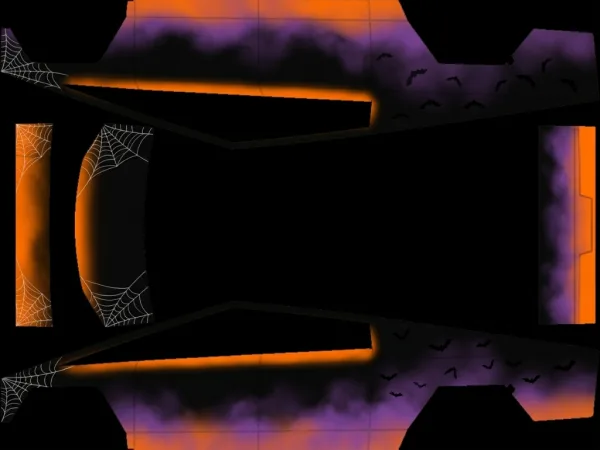 Spooky Cobweb (Halloween Edition) wrap template
