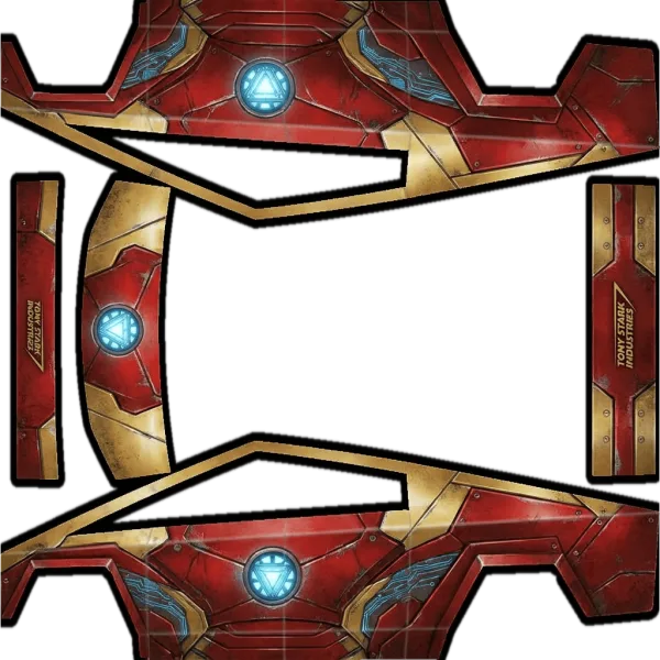 Stark Industries T2 wrap template