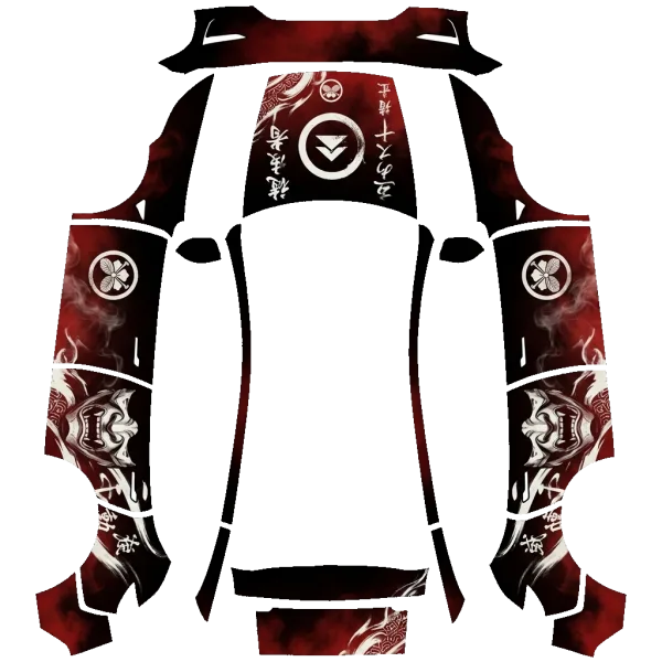 Ghost of Tsushima wrap template