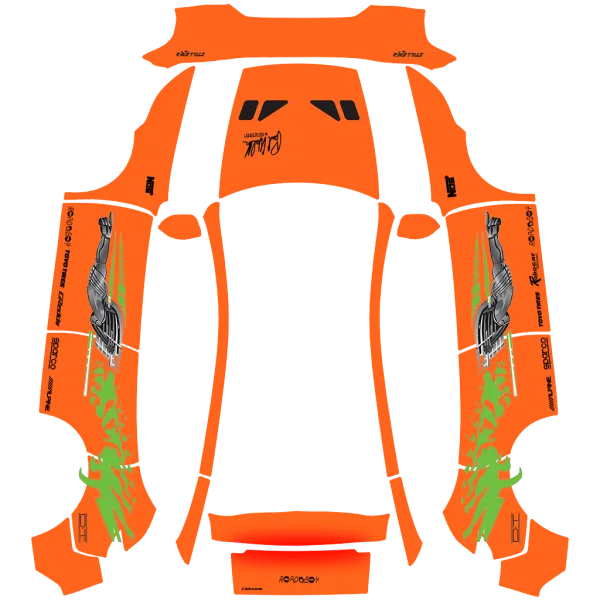 Supra wrap template
