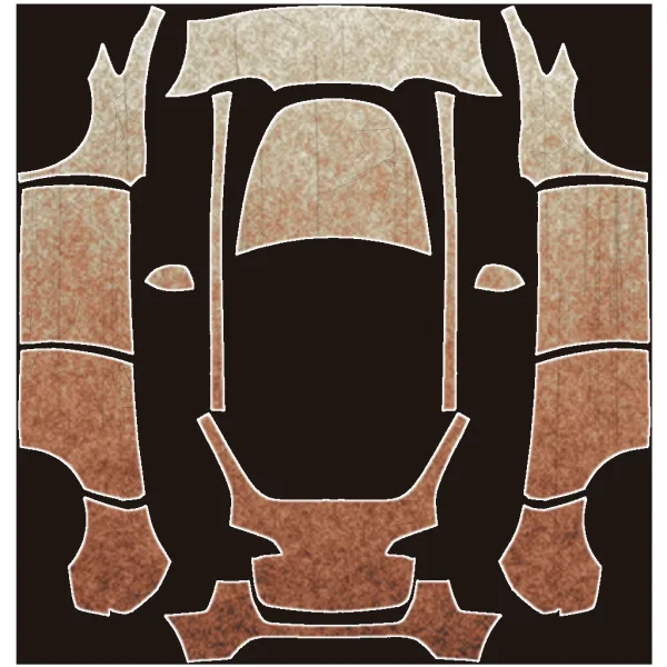 Zion Rock wrap template