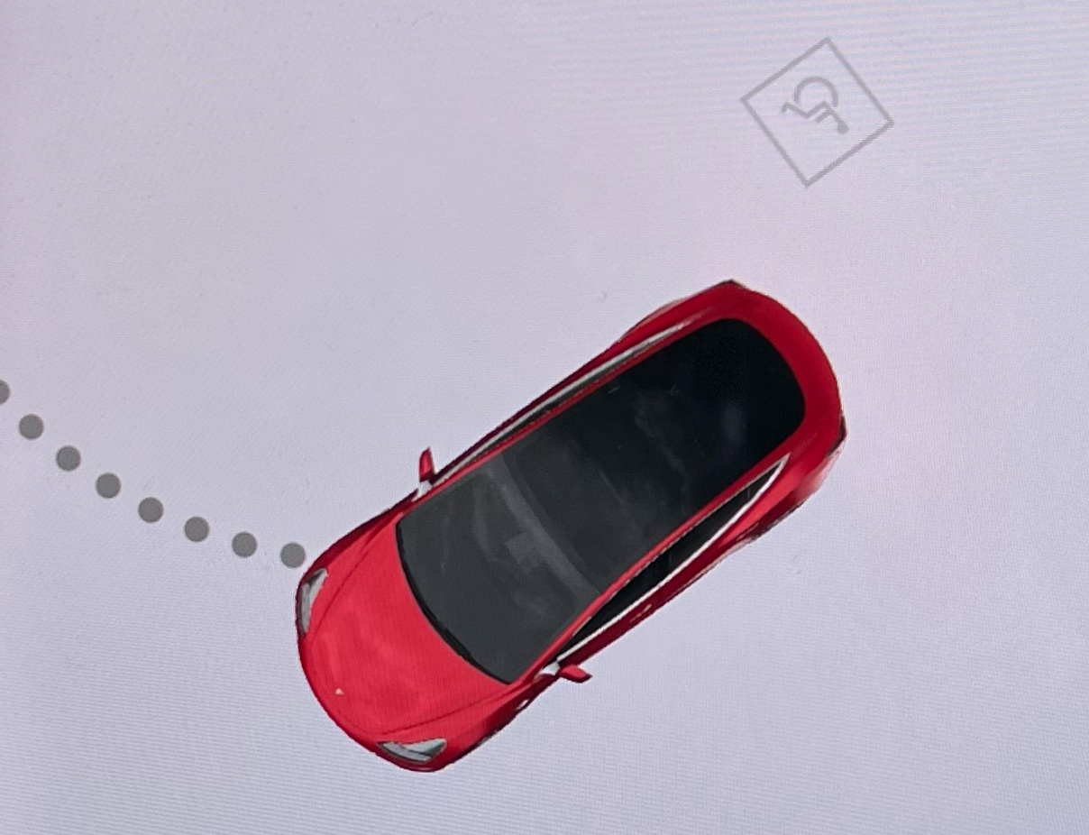 Tesla FSD can identify handicap parking spots