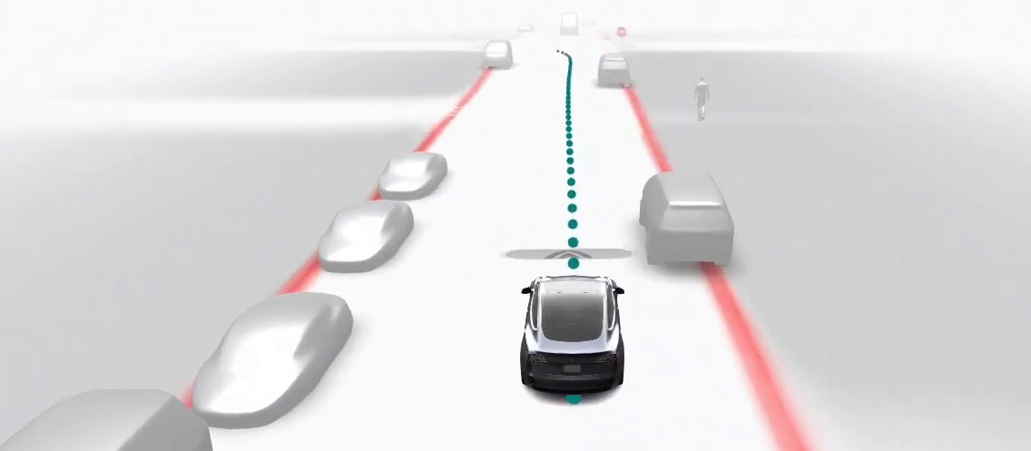 Tesla visualization speed bumps