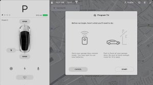 How to Check If Tesla has Garage Door Opener and How to Program It