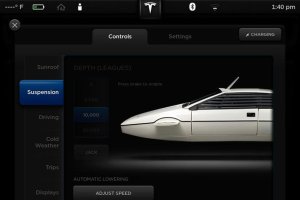 James Bond - Lotus Esprit submarine Easter Egg