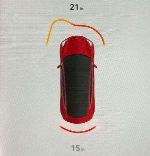 Improved parking chimes: Directional sound and volume to signify proximity