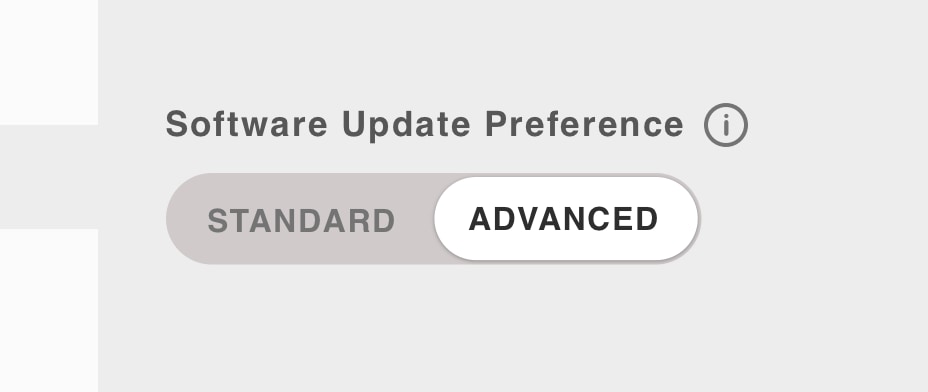 Tesla Software Preference Advanced