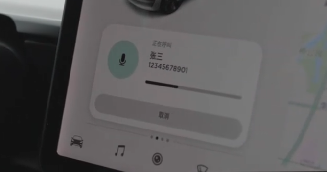 Tesla call voice command