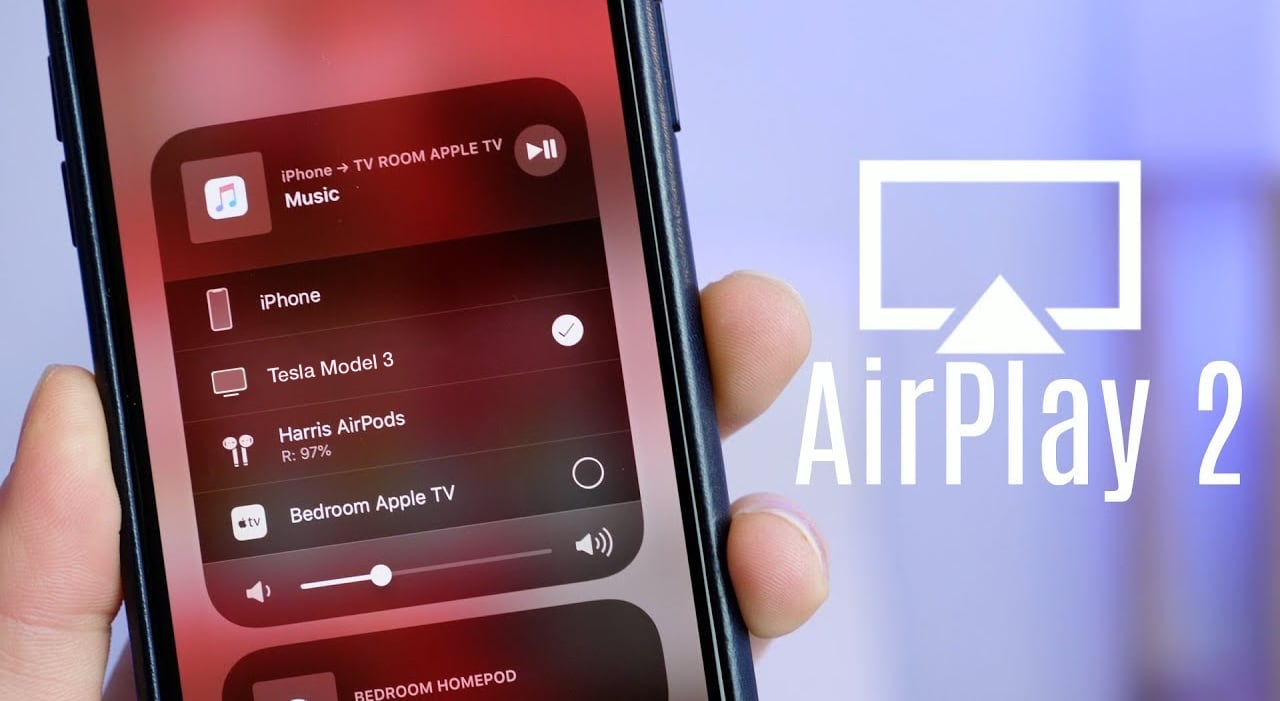 Tesla may add Apple's AirPlay support (mock up)