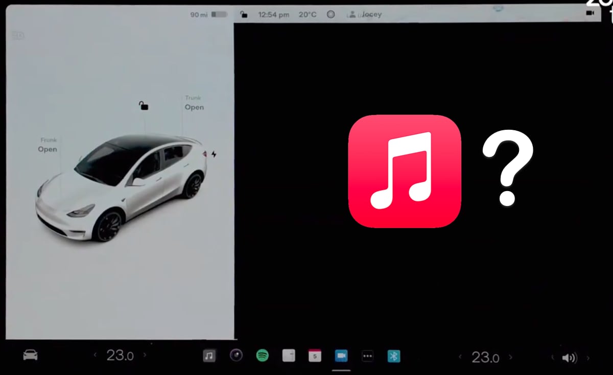 A new music icon appeared in the launcher during Zoom's demo