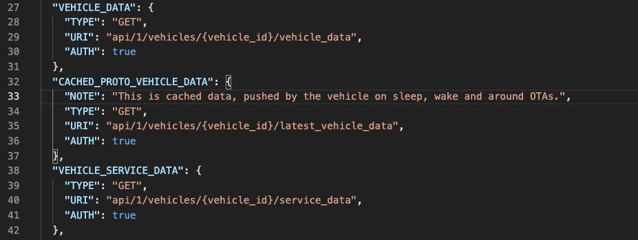 New cached API may allow Tesla to reduce waiting time when opening the app