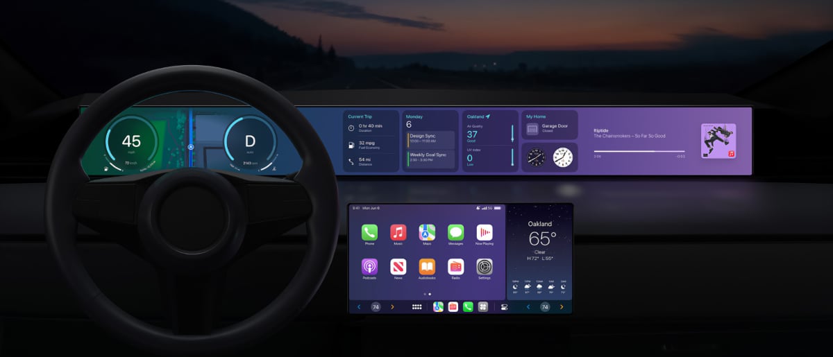 Apple CarPlay will support custom layouts with widgets