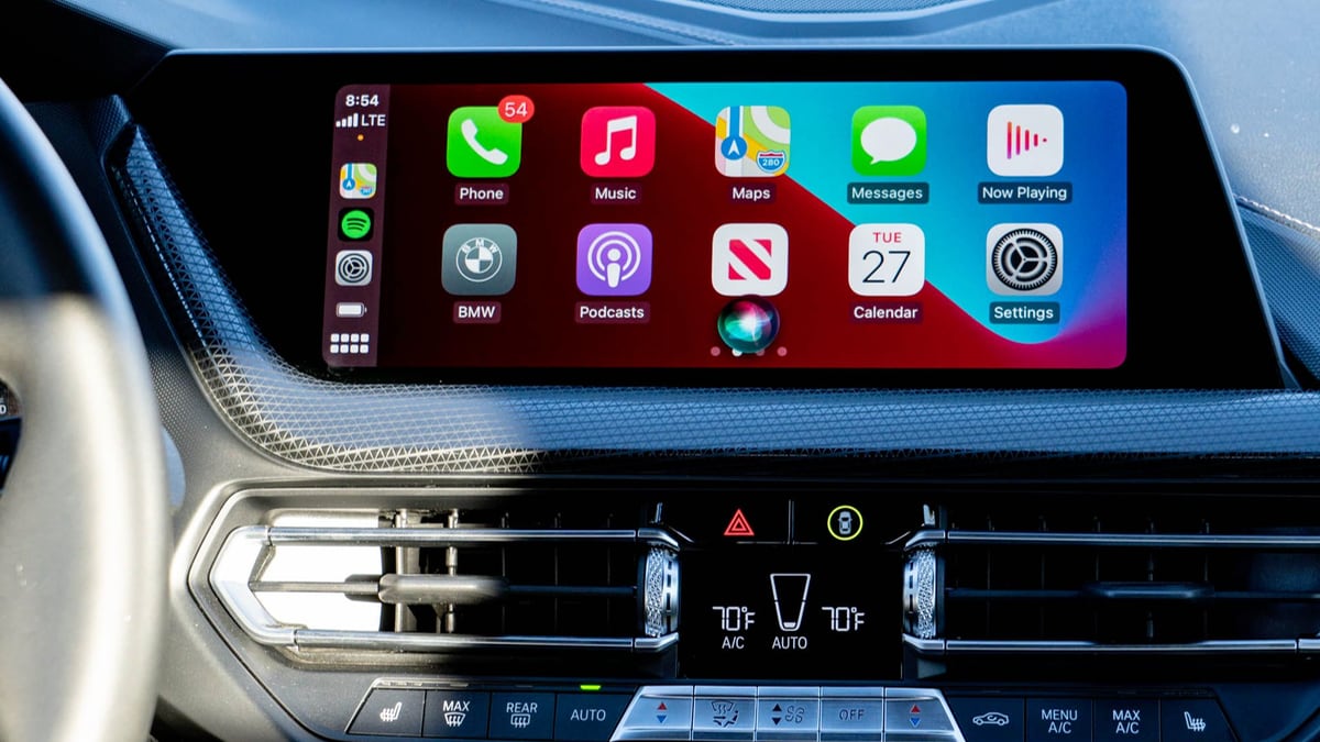 CarPlay is available on 98% of new vehicles