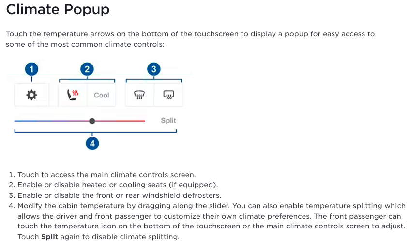 Model 3/Y may gain ventilated seats