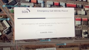 Can Teslas automatically call emergency services after a crash?