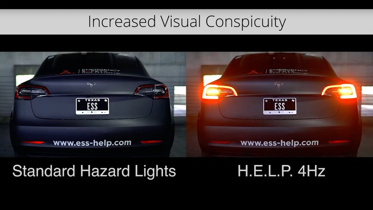 Tesla to implement new hazard light system via software update Tesla to implement new hazard light system via software update