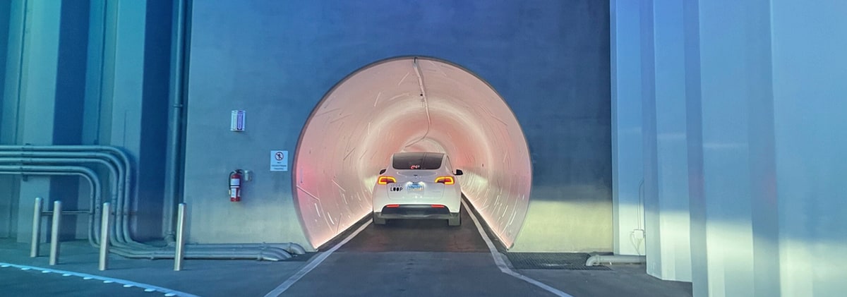 Tesla's Las Vegas Convention Center Loop