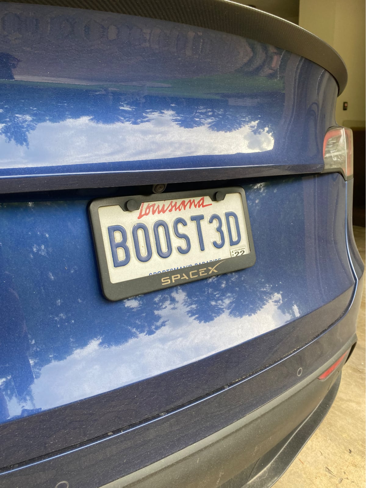 Tesla vanity license plates - clever ideas for a custom plate