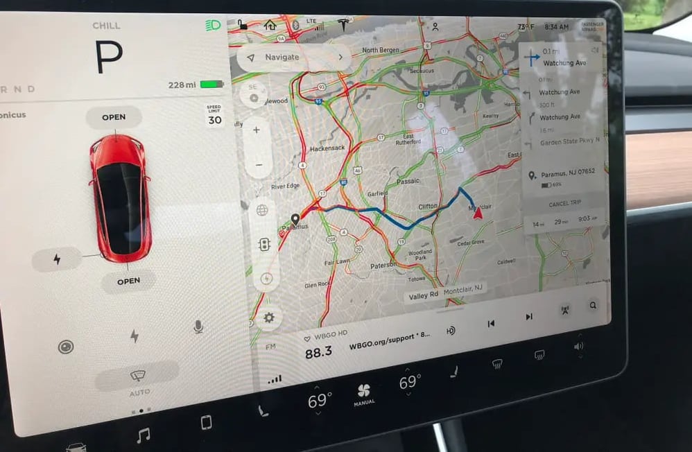 The Model 3 UI has undergone many changes over the last 5 years