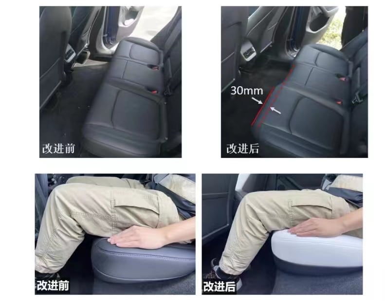 The Tesla Model Y will feature an improved rear seat