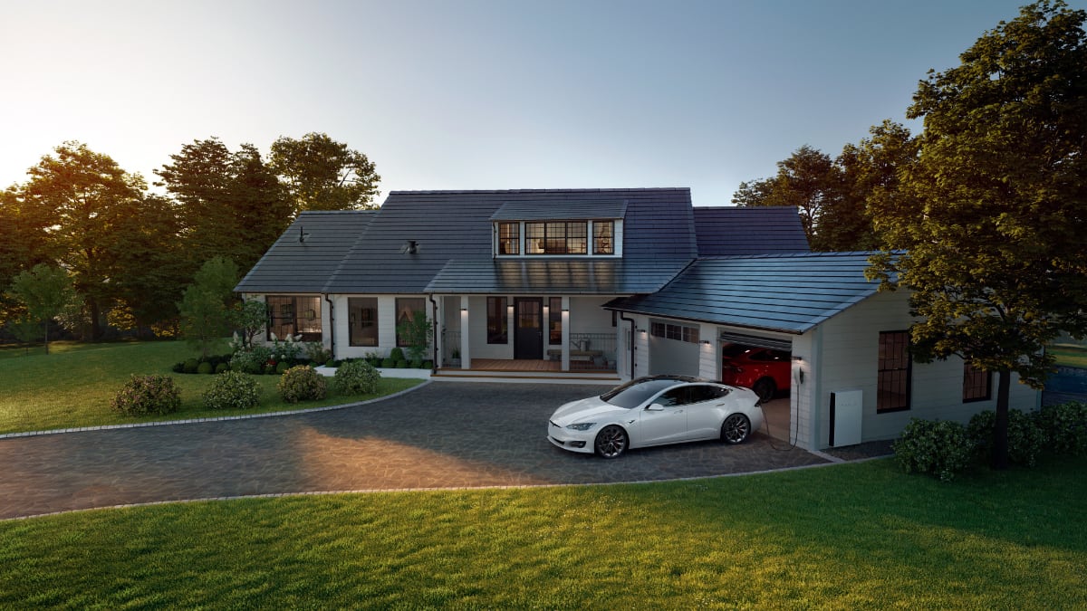 Tesla solar and Teslas make a perfect match