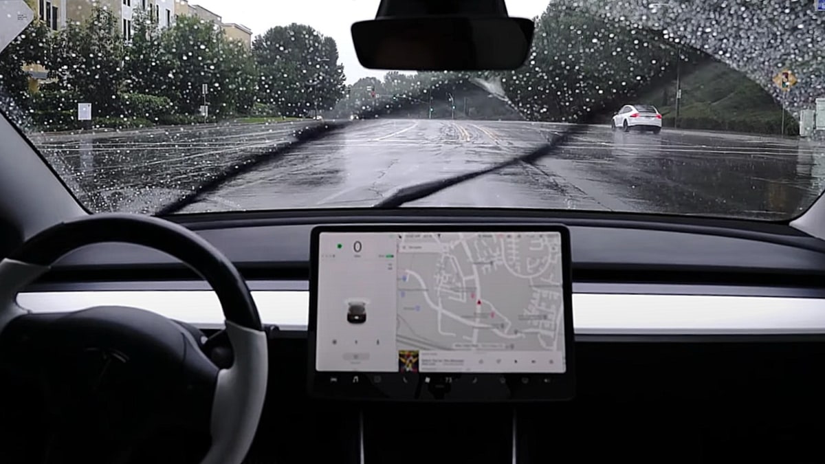 To the Tesla engineer who thought it would be cool to train a camera to  detect rain drops with the “auto” wiper setting. Why? This is horrible and  dangerous. Vibration sensing tech