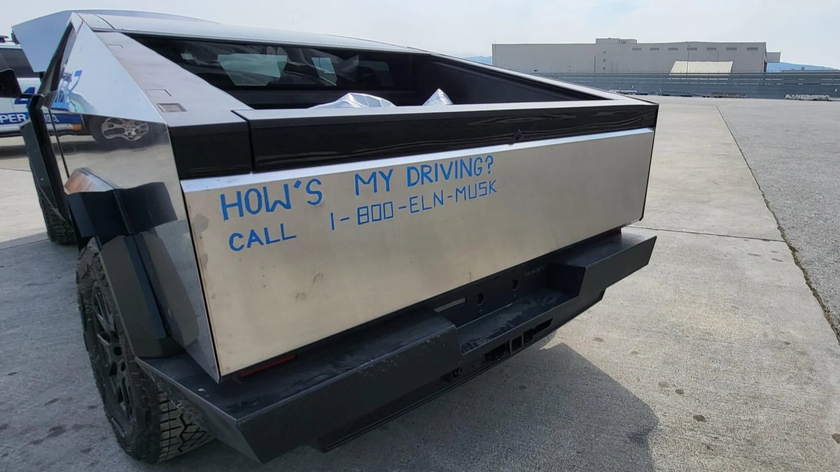 Tesla continues to use humor in its products