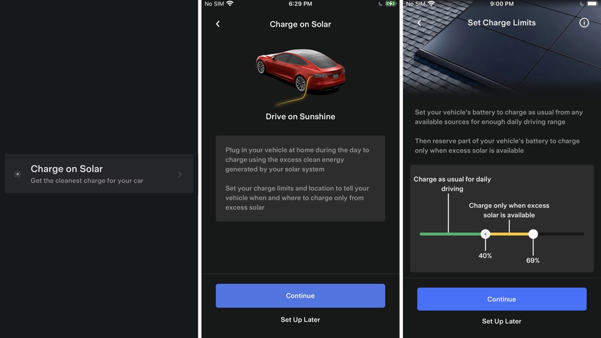 Tesla is getting ready to release 'Charge on Solar' feature
