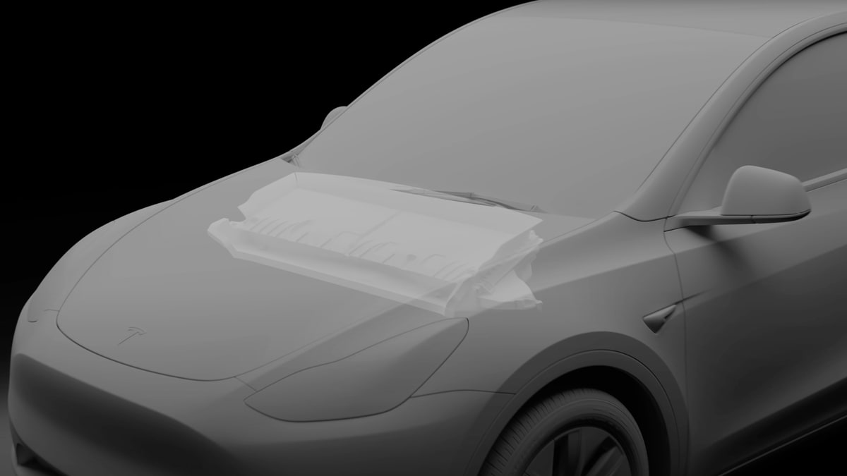 The HEPA filter and activated carbon filters in the Model Y